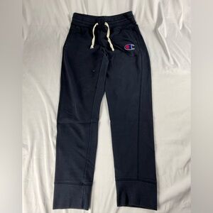 Champion Navy Joggers with Logo